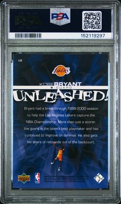 2000-01 Upper Deck Game Jersey Edition - Unleashed! Kobe Bryant