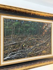 Cuban Art O. Torres Landscape Tomas Sanchez School Ecological Artist