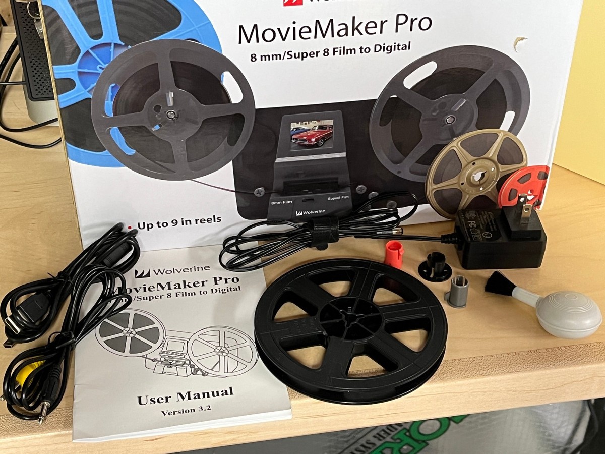 Movie Reels Super 8 Wolverine Negative Scanner Wolverine 8mm Super