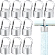 Therwen Chain Link Fence Ring Cap Aluminum Parts Eye Top Outdoor Rail Fencing Re