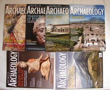 Current World Archaeology Magazines 123-128 - 2024/25 (6 Issues Job Lot)
