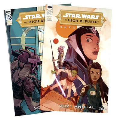 IDW STAR WARS High Republic ADVENTURES (2021) Annual Key 1st Apps (A + B Set) NM