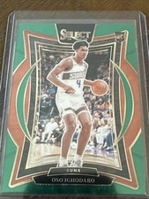 2024-25 Panini Select - Concourse Oso Ighodaro #75 Green Mojo Prizm (RC)