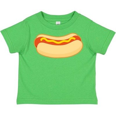 Inktastic Funny Hot Dog Toddler T-Shirt Food Bbq Picnic Summer Apparel Child Kid