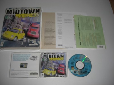 MIDTOWN MADNESS 1 CHICAGO EDITION PC CD Rom Original BIG BOX - SCHNELLER SICHERER VERSAND