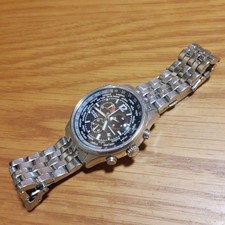 Citizen Promaster World Time Chronogrpah Solar Powered Wristwatch Eco Drive