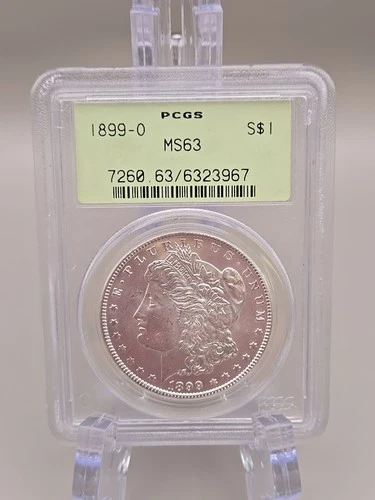 1899-O Morgan Silver Dollar $1 - PCGS MS63