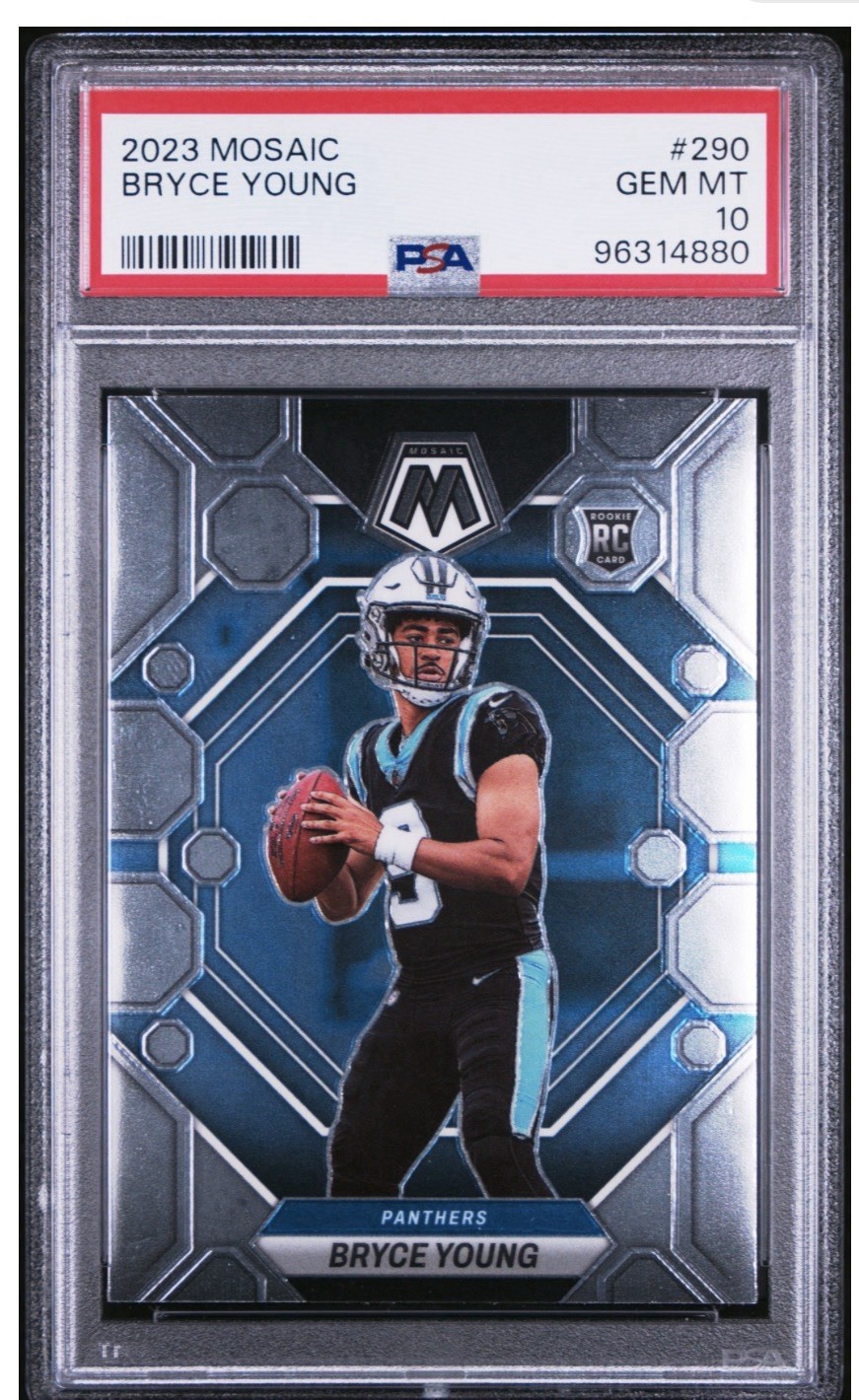 Bryce Young Panini Mosaic #290 Base