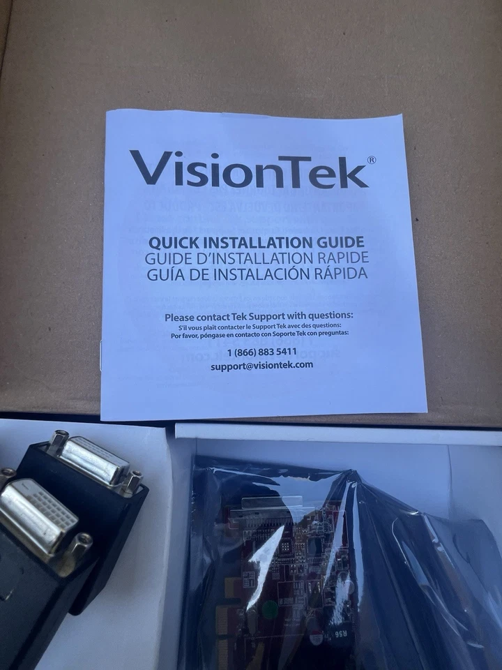 Visiontek Radeon 5450 (900344) 512MB, VHDCI B2 PCIe Graphics Card w/ Box - Image 3 of 4