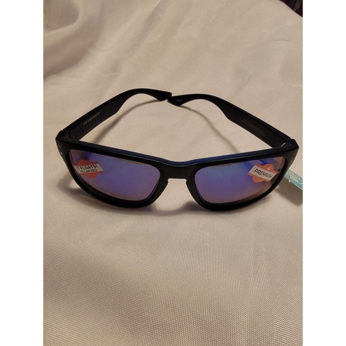 Piranha Premium Sunglasses Black Frames Green Lenses Style # 60140 - Picture 1 of 5