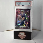 Panini Prizm Rookies Purple Ice Prizm Drake Maye Patriots #329 /225 PSA 9