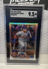 2023 Topps Chrome - Francisco Alvarez #203 Refractor (RC) GRADED SGC 9.5 🔥