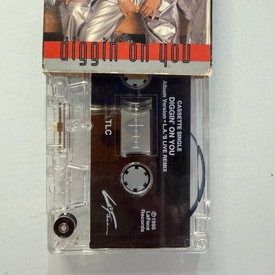 TLC Diggin' On You Cassette Single 1995 LaFace Records R&B Hip Hop