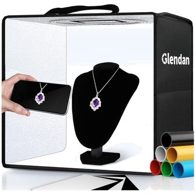 Portable Photo Studio Light Box for Jewelry & Small Items 