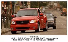 Greenlight Ford Brian's F-150 Svt Pick-up Lightning The Racer Edge 1999 Fast & Furious I (2001) 1:43 86235