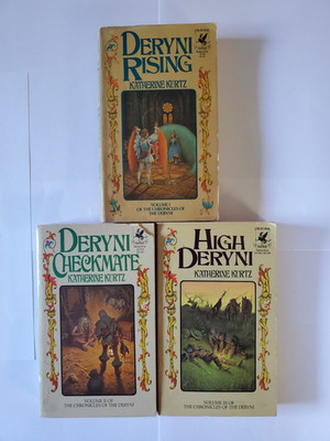 Chronicles Of The Deryni Trilogy By Katherine Kurts PB 1970 1st Ed, 8th Printing
