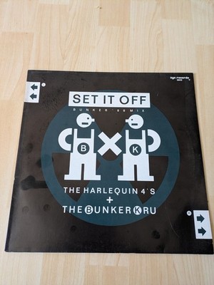 Set It Off Bunker '88 Mix   Harlequin 4's / Bunker Kru 12'' Maxi ZYX Records