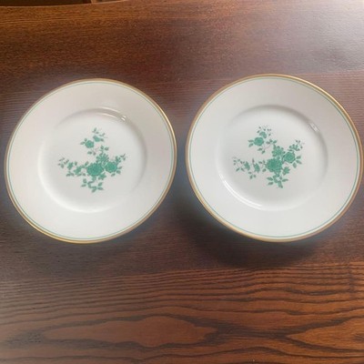 [Brand new, unused] Augarten Prince Eugen 16.5cm Plates, Set of 2 From Japan