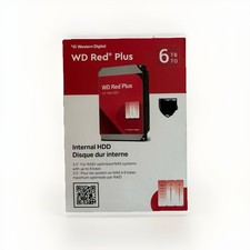 WD Red® Plus 6TB NAS Hard Drive Festplatte 3,5 Zoll WD60EFPX NEU & VERSIEGELT
