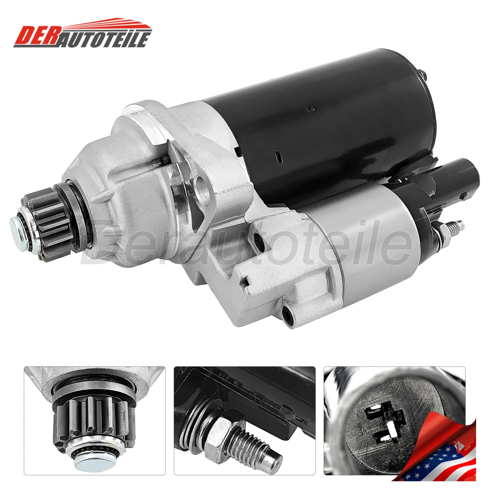 NEW 07M911024A Starter Motor for Lamborghini Aventador LP700-4 LP720-4 LP740-4