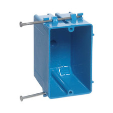 Carlon B118A Single Gang New Work Switch/Outlet Box - Quantity 100