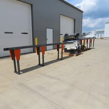 Ironwood CUT24L 24" Up Cut Chop Saw 14' In/Outfeed Tigerstop Pro Upgrade Package