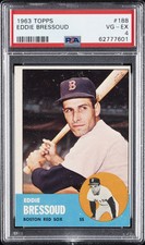 1963 TOPPS #188 EDDIE BRESSOUD PSA 4