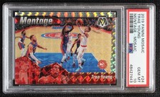 2019-20 Panini Mosaic Montage Silver Prizm Trae Young #24 PSA 10 GEM MT ow1