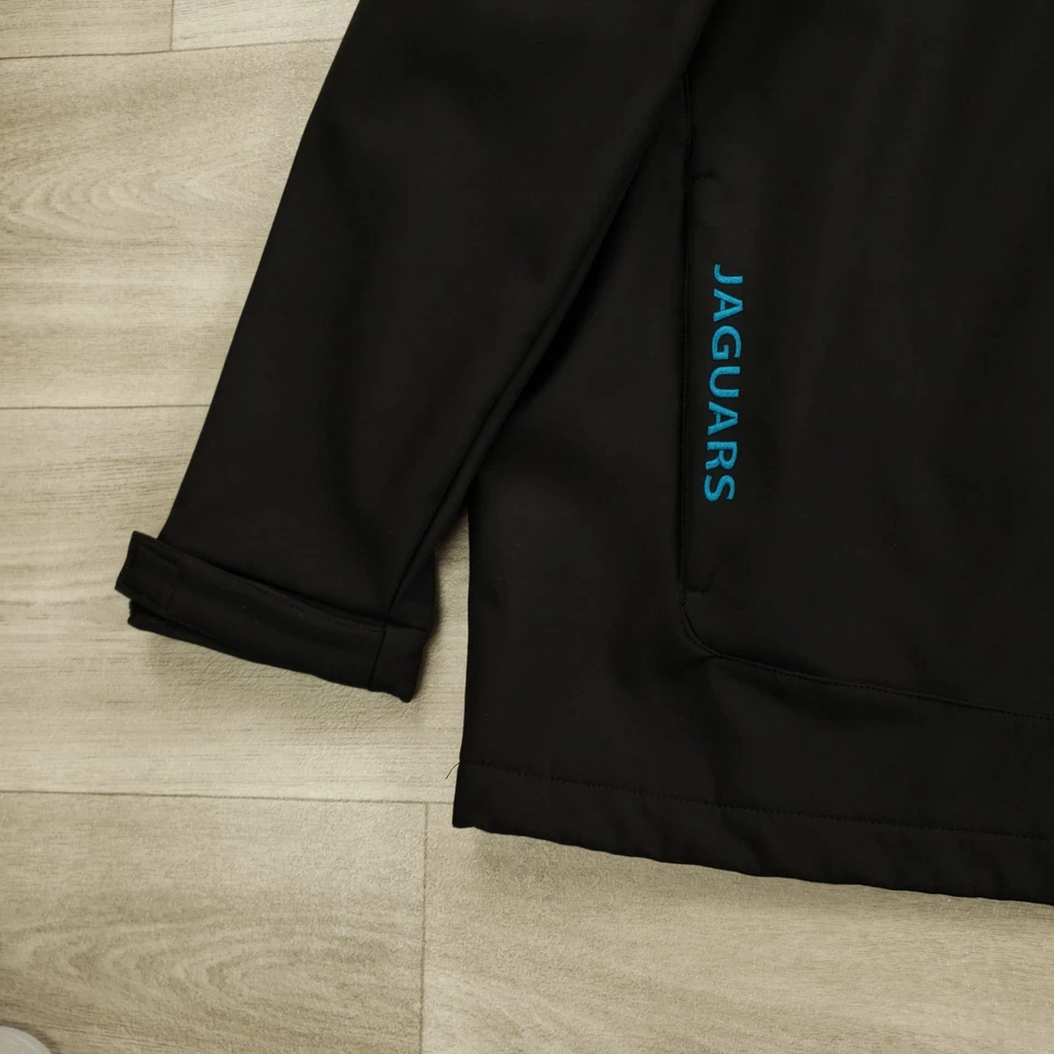 Куртка мужская Jacksonville Jaguars NFL XXL мягкая подкладка съемный капюшон флисовая с подкладкой - Изображение 4 из 4