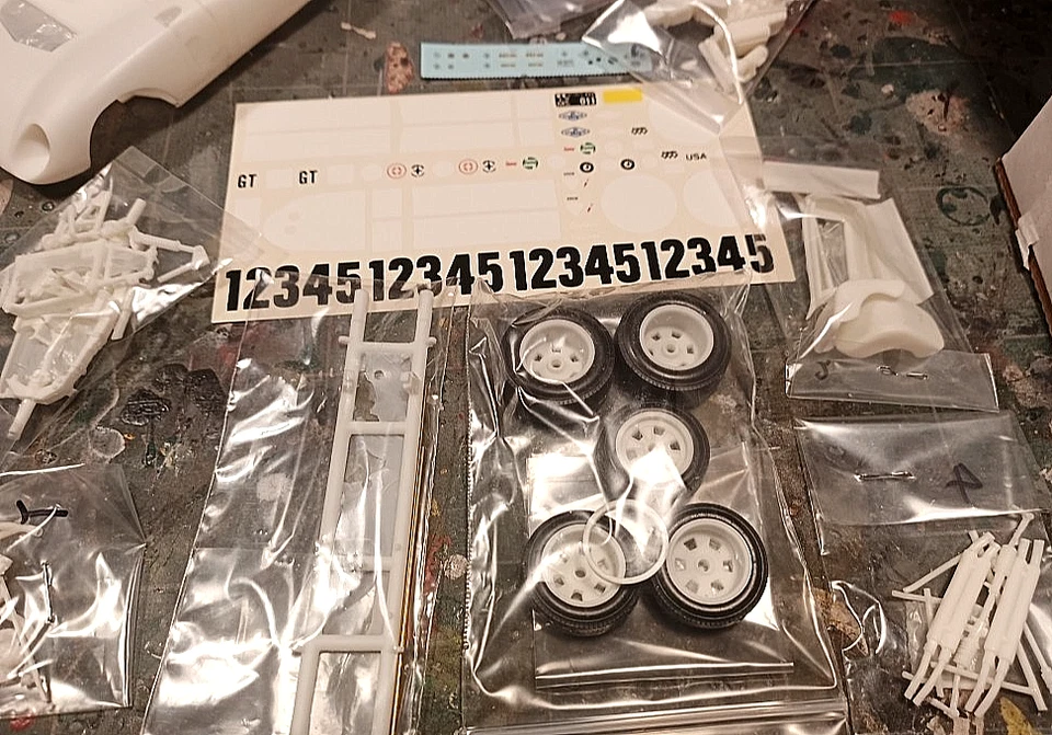 KIT HISTORIC RACING MINIATURES RESINE COBRA DAYTONA- 1/24 - Photo 4/4