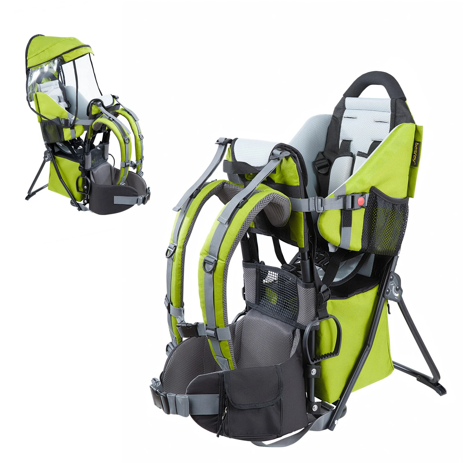 Besrey Baby Backpack Carrier,Toddler Hiking Backpack Child Carrier for Hiking
Opens in a new window