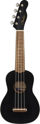 Fender Venice Soprano Ukulele BLK WN -NEU