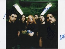 Chimaira Autogramm signed 20x30 cm Bild