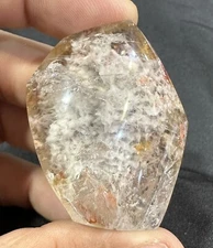 AT3 Included Quartz 232.90ct 48x35x23 mm, Lodolite Rutilated Crystal Free Form