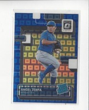 2022 Donruss Optic Pandora Blue #88 Angel Zerpa RR RC Rookie Royals /99 