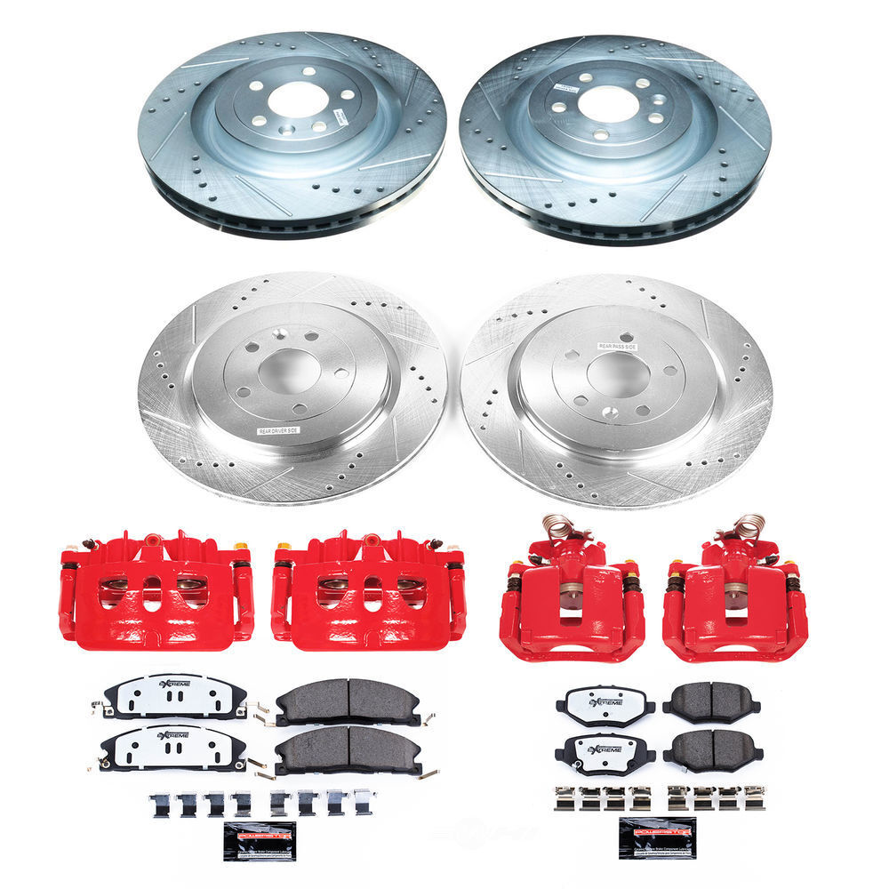 PowerStop Brake Kit | 2012–2013 Volvo C30 (KOE7635) main image 1