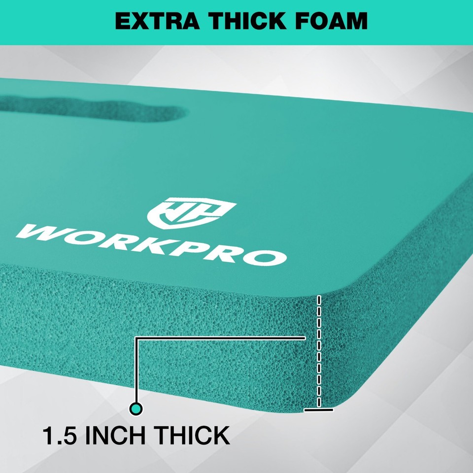 WORKPRO Knee Pads for Work Construction Knee Pads for Gardening Welding Roofing 820909759928