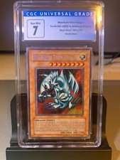 Yu-Gi-Oh  2002 Blue-Eyes Toon Dragon MRL-000 Unlimited  Secret Rare  