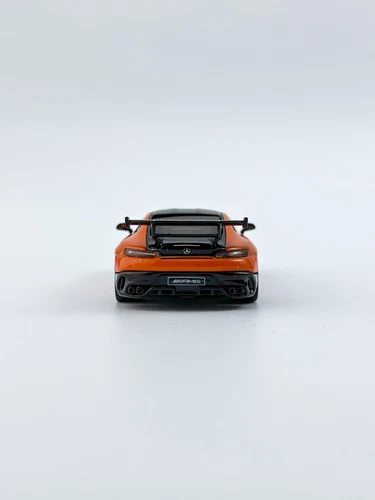 Tarmac Works 1:64 Model Car AMG GT Black Series Alloy Sport Vehicle -Orange - Picture 7 of 7