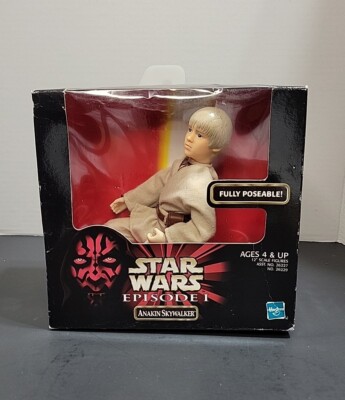 Hasbro Star Wars Episode 1 - 1998  Anakin Skywalker Large Doll Action Figure NIB