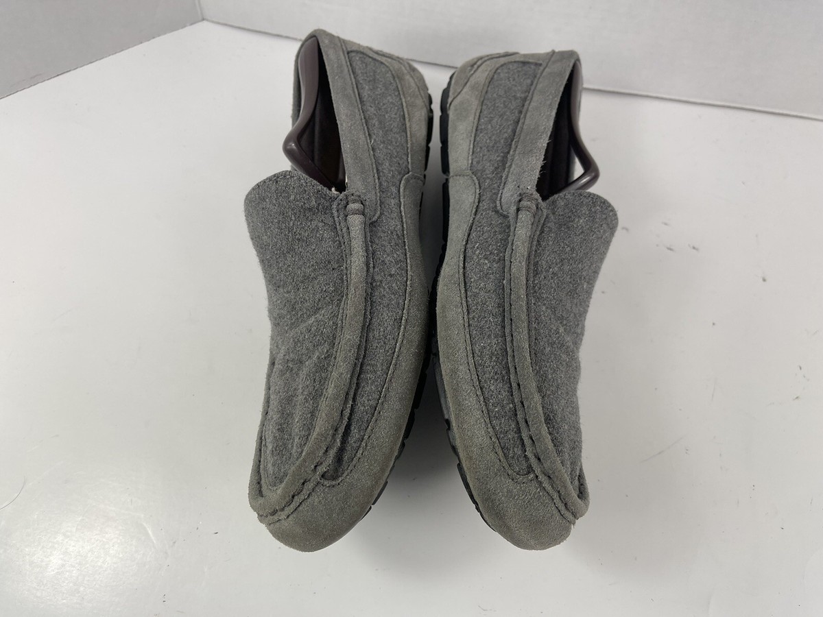 Ugg Australia Loafers Men 10 M Alder Shoes Grey Suede  display picture 1