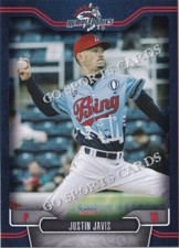 2024 Binghamton Rumble Ponies Justin Jarvis RC Rookie Card Mets Minor League