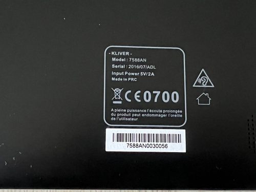 KLIPAD 2-in-1 Tablette Docking avec Clavier 8.95 Android Ordinateur For Parts - Photo 14/22