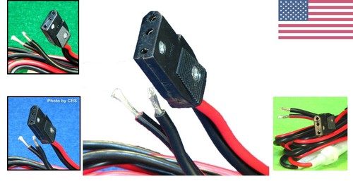 12 Ga Heavy Duty Power Cord - 6ft with Dual Fuses for Radios - 120V 10A - Zdjęcie 2 z 6