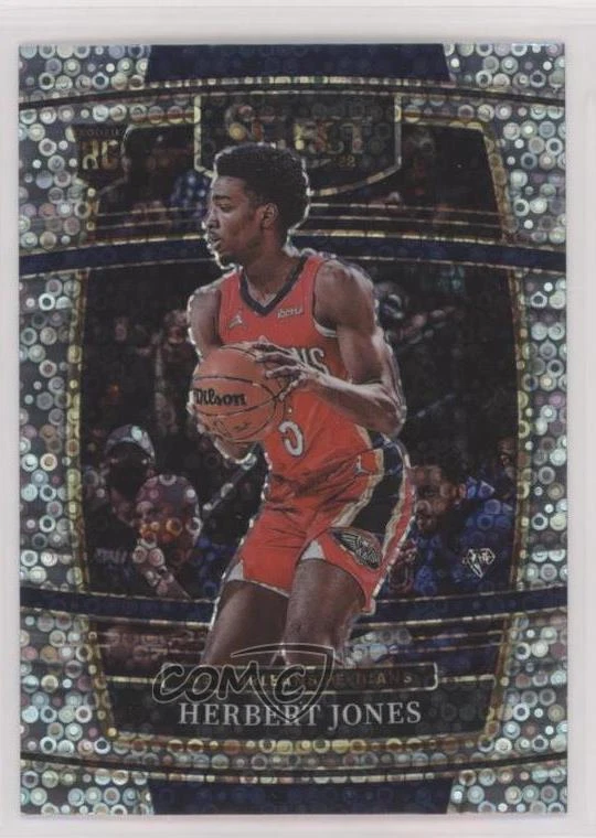2021-22 Panini Select Concourse Disco Prizm Herbert Jones #45