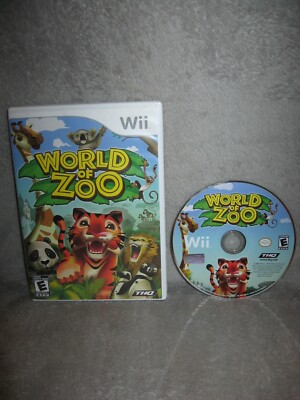 Nintendo Wii Video Game ~ World of Zoo Animal Game 230711A6 | eBay