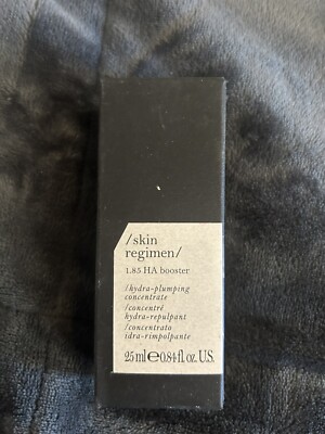 Skin Regimen 1.85 HA Booster Hydra Plumping Concentrate ~ 0.84oz NIB ~ RV $115