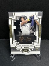 OSWALDO CABRERA 2023 Topps Tier One Rookie Auto 16/25 BRONZE INK Yankees