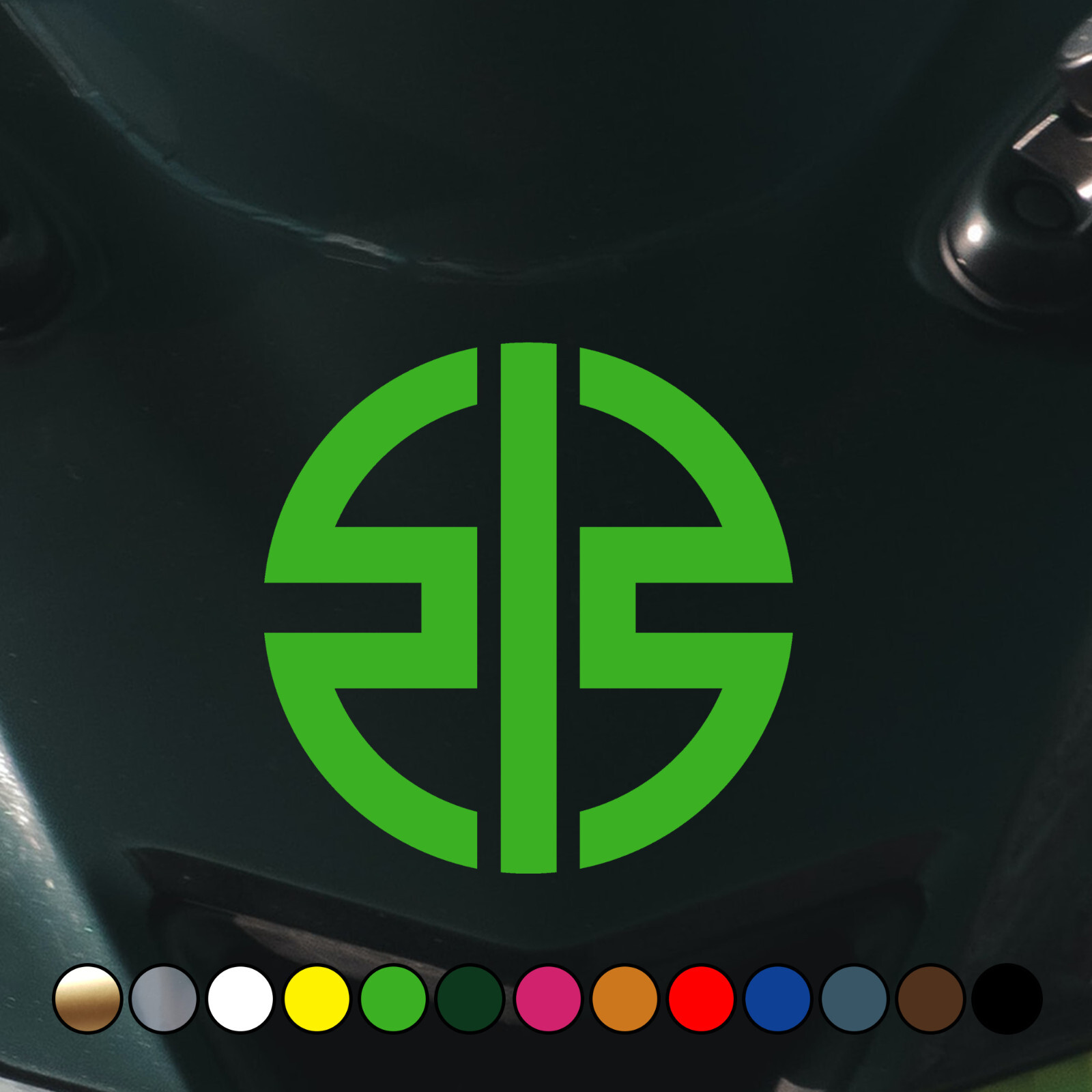 MOTORCYCLE Kawasaki Kawa Motorcycle logo sticker Perfect Cut Color