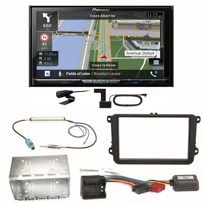 Pioneer AVIC-Z830DAB Navigation DAB+ Einbauset für Beetle Jetta Sharan Tiguan T5